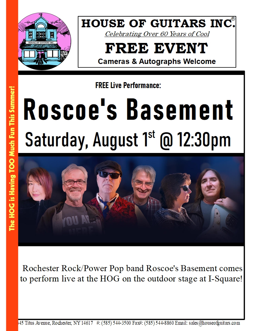 Roscoes Basement Saturday Show