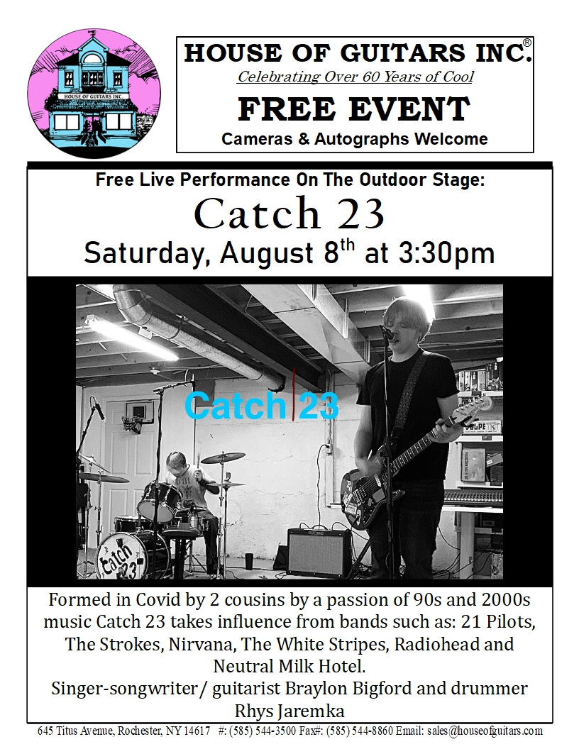 Catch 23 Live Performance