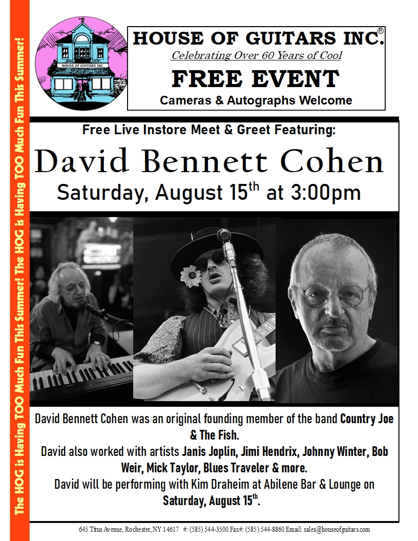 David Bennett Cohen Meet & Greet