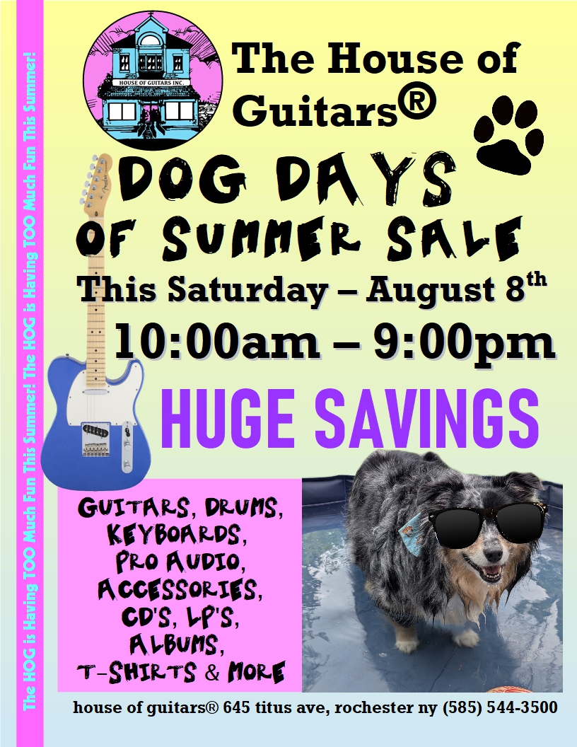Dog Days of Summer Sale