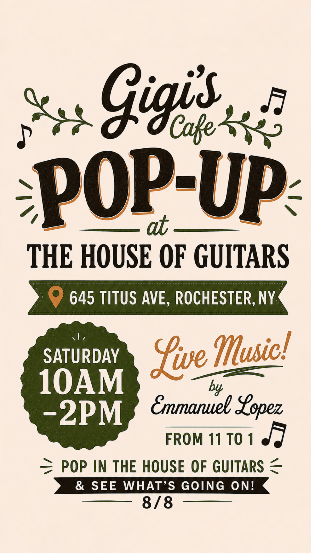 Gigi\'s Cafe Pop-Up!