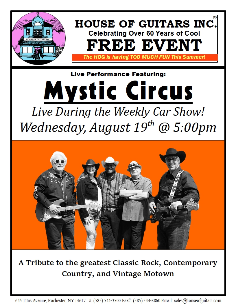 Mystic Circus Car Show Performance